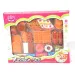 Set di giocattoli in plastica con prelibatezze