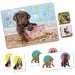 Set di giochi 4 in 1 cuccioli - Clementoni