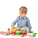 Set di giochi da costruzione in legno Montessori - Woodyland