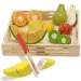 Set di giochi in legno con cesto di frutta - Melissa &amp; Doug