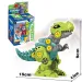 Set di gioco assemblabile T-rex dinosauro