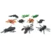 Set di gioco con 10 insetti
