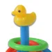 Set di gioco con anelli da lanciare con anatre colorate