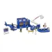 Set di gioco della polizia francese con accessori