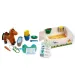 Set di gioco per la cura del cavallo con cavallo di peluche - Melissa &amp; Doug