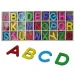 Set di lettere in legno colorate ABC da 130 pezzi