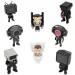 Set di minifigure sorpresa Skibidi Toilet WC 1 pezzo