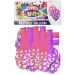 Set di palloncini per festa arcobaleno rosa-viola da 8 pezzi
