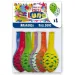 Set di palloncini per festa con dinosauri colorati, 8 pezzi