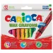 Set di pastelli a cera Jumbo 12 pezzi - Carioca