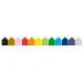 Set di pastelli a cera Jumbo 12 pezzi - Carioca