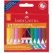 Set di pastelli a cera cancellabili 12 pezzi - Faber-Castell