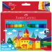 Set di pennarelli Jumbo Faber-Castell – Confezione da 24 pezzi “Castello”