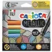 Set di pennarelli Metallic MaxiTip da 6 pezzi - Carioca