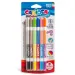 Set di pennarelli bicolore 6 pezzi - Carioca