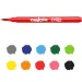 Set di pennarelli con punta a pennello Super Brush 10 pezzi - Carioca