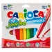 Set di pennarelli jumbo in custodia 12 pezzi - Carioca