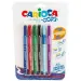 Set di penne a sfera cancellabili OOPS 6 pezzi - Carioca