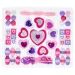 Set di perline in legno cuori brillanti - Melissa &amp; Doug