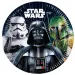 Set di piatti di carta Star Wars da 8 pezzi, 20 cm