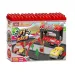 Set di pista da corsa Formula 1 Luna Blocks con macchinine