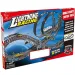 Set di pista da corsa elettrica premium con doppio loop a 360°