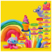 Set di plastilina Play‑Doh Rainbow Party da 50 pezzi - Hasbro