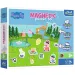 Set di puzzle magnetico di Peppa Pig con accessori - Trefl