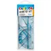 Set di righelli con goniometro 4 pezzi - Carioca