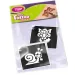 Set di stencil per tatuaggi glitter per ragazzi, 5 pezzi