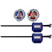 Set di trottole Beyblade X Marvel Collab Captain America contro Red Hulk – Hasbro