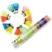 Set di volani colorati da 12 pezzi