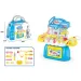 Set medico in borsa blu apribile 18x15x26cm