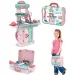 Set medico portatile 3 in 1 rosa in valigia