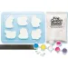 Set per creare figure in gesso di animali colorati dello zoo