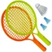 Set portatile da badminton con volani, disponibile in diverse varianti