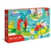 Set treno interattivo colorato per bambini con accessori da fattoria