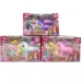 Set unicorno con principesse in diverse varianti
