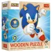 Sfida lampo di Sonic – Puzzle in legno da 50 pezzi - Trefl