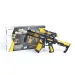Shock Star mitragliatrice in colore giallo con accessori e luce