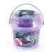 Slime cosmico luminoso con LED in secchio disponibile in diverse varianti