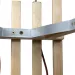 Slitta premium in legno 125 cm