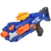 Soft Bullet Gun: Pistola manuale a tamburo con proiettili in spugna 44cm