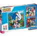 Sonic 3x48 pezzi Supercolor puzzle - Clementoni