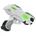 Space Series: Arma spaziale verde e bianca con luce e suono 25cm