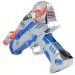 Space Warrior: Arma spaziale cromata elettrica con luci e suoni 24cm