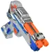 Space Warrior: Arma spaziale cromata elettrica con luci e suoni 24cm
