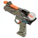 Space Warrior: Pistola spaziale elettrica in metallo con luci e suoni 24cm