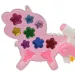 Sparkle &amp; Glitter: Set di palette trucco a tre livelli con unicorno