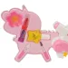 Sparkle &amp; Glitter: Set di palette trucco a tre livelli con unicorno